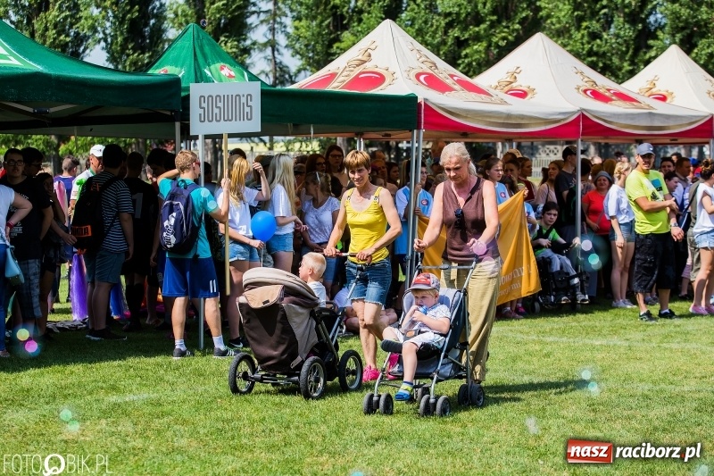 Zdjęcie w galerii na portalu naszraciborz.pl: Igrzyska Sport ku radości na stadionie PWSZ wiadomości z regionu