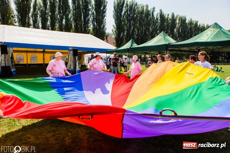Zdjęcie w galerii na portalu naszraciborz.pl: Igrzyska Sport ku radości na stadionie PWSZ wiadomości z regionu