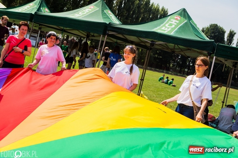 Zdjęcie w galerii na portalu naszraciborz.pl: Igrzyska Sport ku radości na stadionie PWSZ wiadomości z regionu