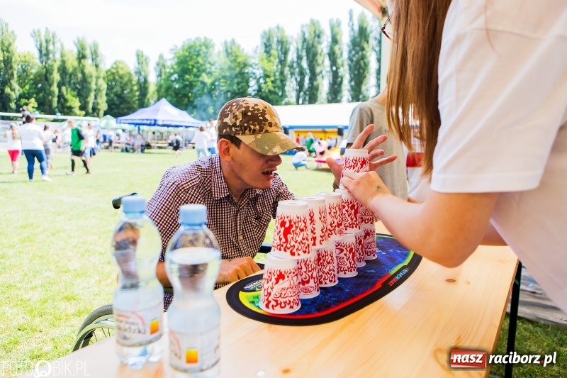Zdjęcie w galerii na portalu naszraciborz.pl: Igrzyska Sport ku radości na stadionie PWSZ wiadomości z regionu