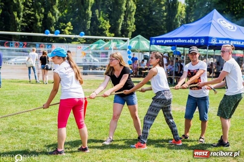 Zdjęcie w galerii na portalu naszraciborz.pl: Igrzyska Sport ku radości na stadionie PWSZ wiadomości z regionu