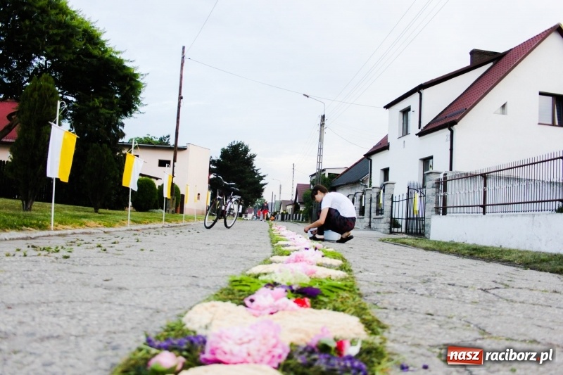 Zdjęcie w galerii na portalu naszraciborz.pl: Od rana cała Raciborszczyzna szykuje się na Boże Ciało  wiadomości z regionu