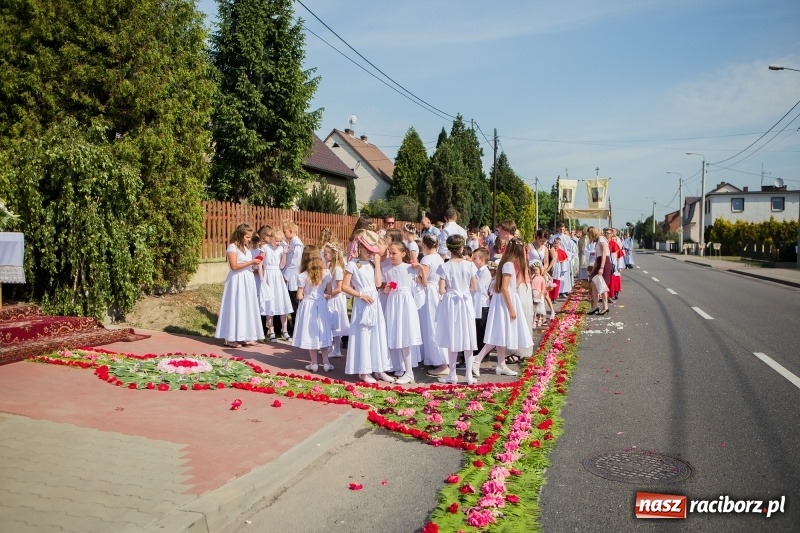 Zdjęcie w galerii na portalu naszraciborz.pl: Boże Ciało w raciborskich parafiach wiadomości z regionu