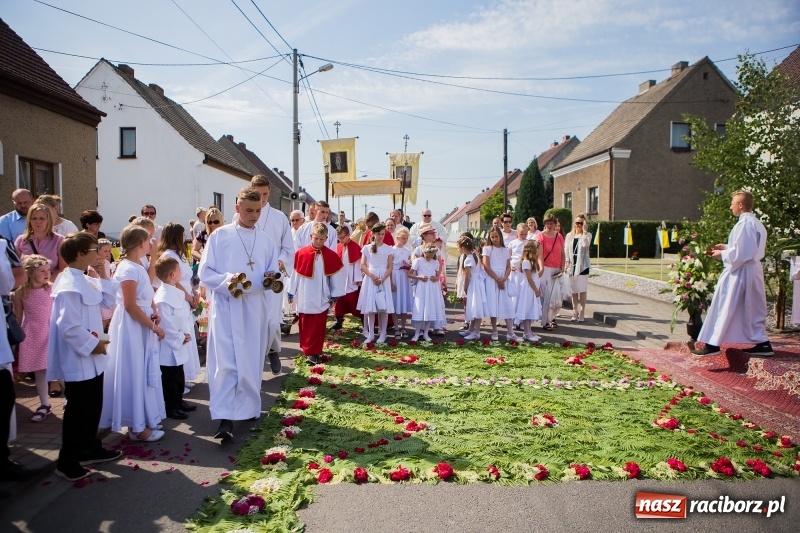 Zdjęcie w galerii na portalu naszraciborz.pl: Boże Ciało w raciborskich parafiach wiadomości z regionu