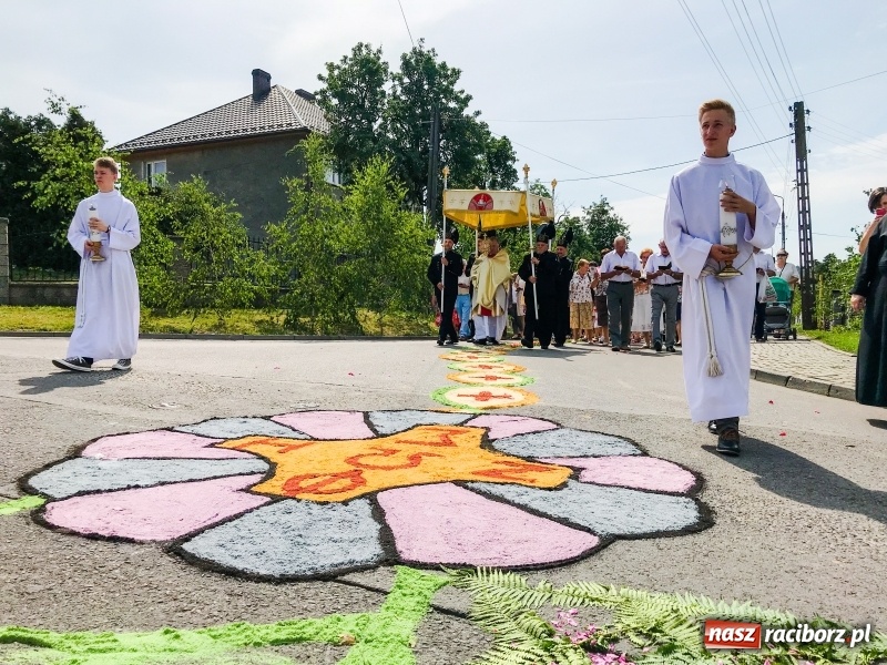 Zdjęcie w galerii na portalu naszraciborz.pl: Boże Ciało w raciborskich parafiach wiadomości z regionu