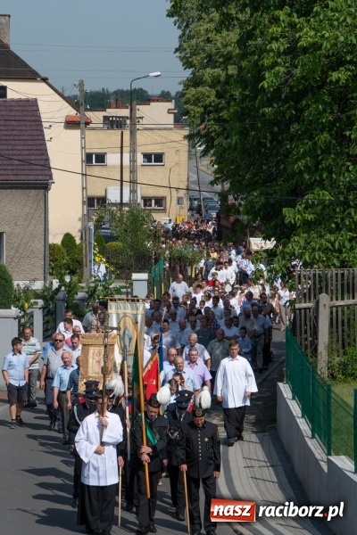 Zdjęcie w galerii na portalu naszraciborz.pl: Boże Ciało w raciborskich parafiach wiadomości z regionu