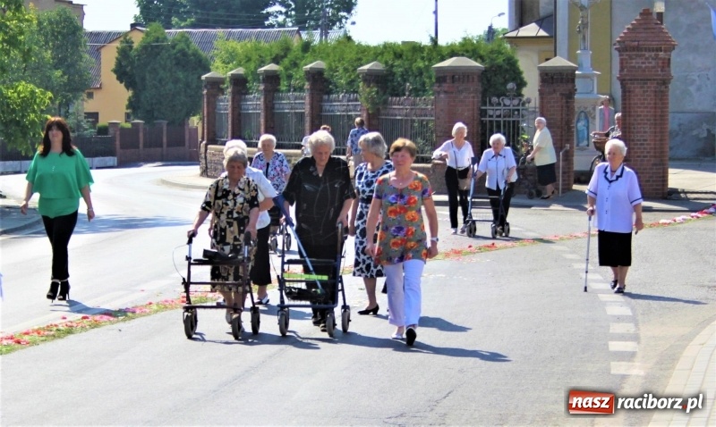 Zdjęcie w galerii na portalu naszraciborz.pl: W Wojnowicach dwa nowe ołtarze na Boże Ciało  wiadomości z regionu