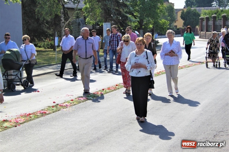 Zdjęcie w galerii na portalu naszraciborz.pl: W Wojnowicach dwa nowe ołtarze na Boże Ciało  wiadomości z regionu