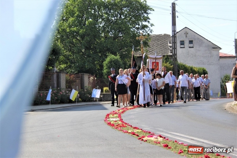 Zdjęcie w galerii na portalu naszraciborz.pl: W Wojnowicach dwa nowe ołtarze na Boże Ciało  wiadomości z regionu