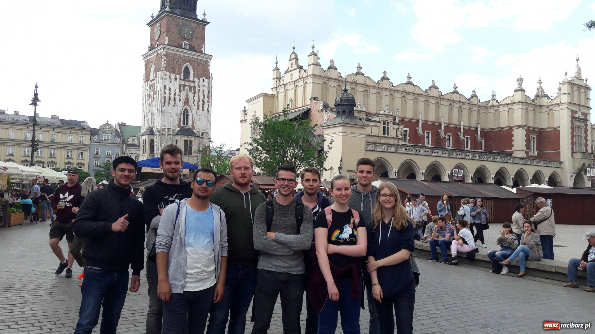 Zdjęcie w galerii na portalu naszraciborz.pl: Młodzi Niemcy na praktykach zawodowych w Raciborzu  wiadomości z regionu