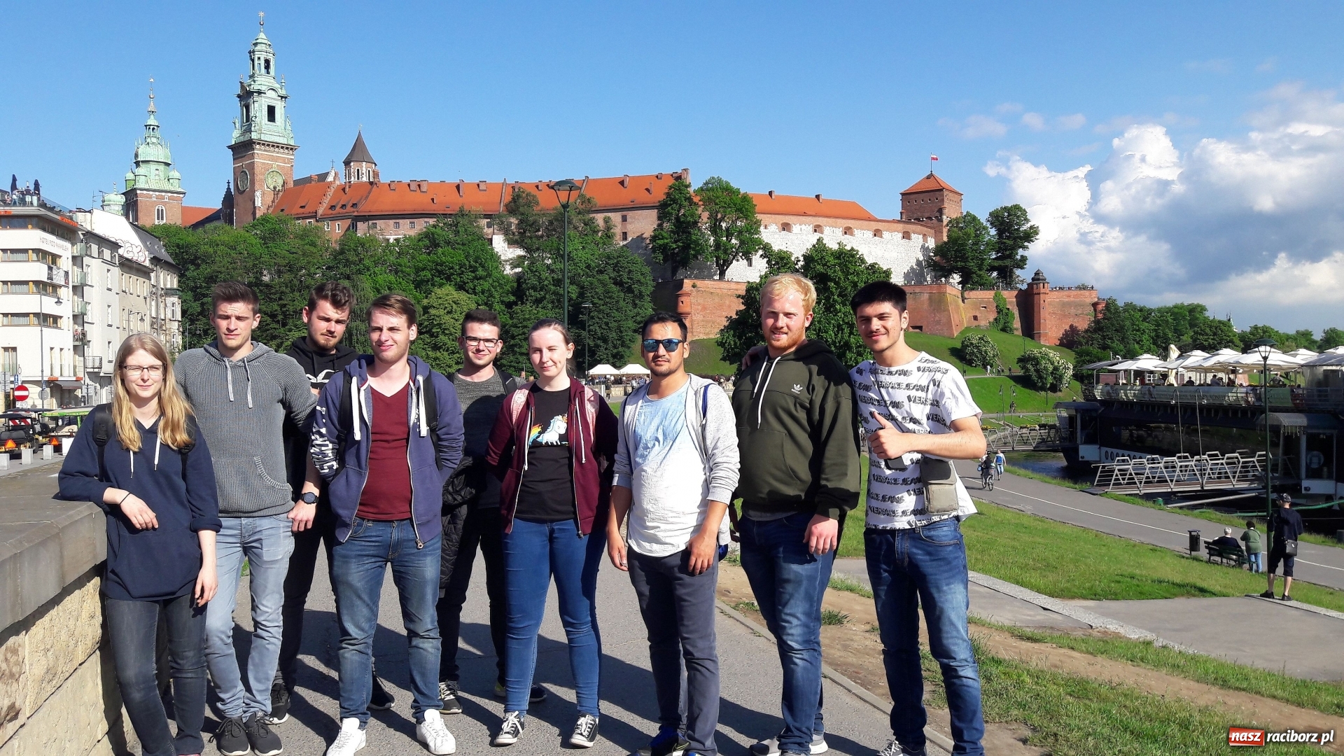 Zdjęcie w galerii na portalu naszraciborz.pl: Młodzi Niemcy na praktykach zawodowych w Raciborzu  wiadomości z regionu