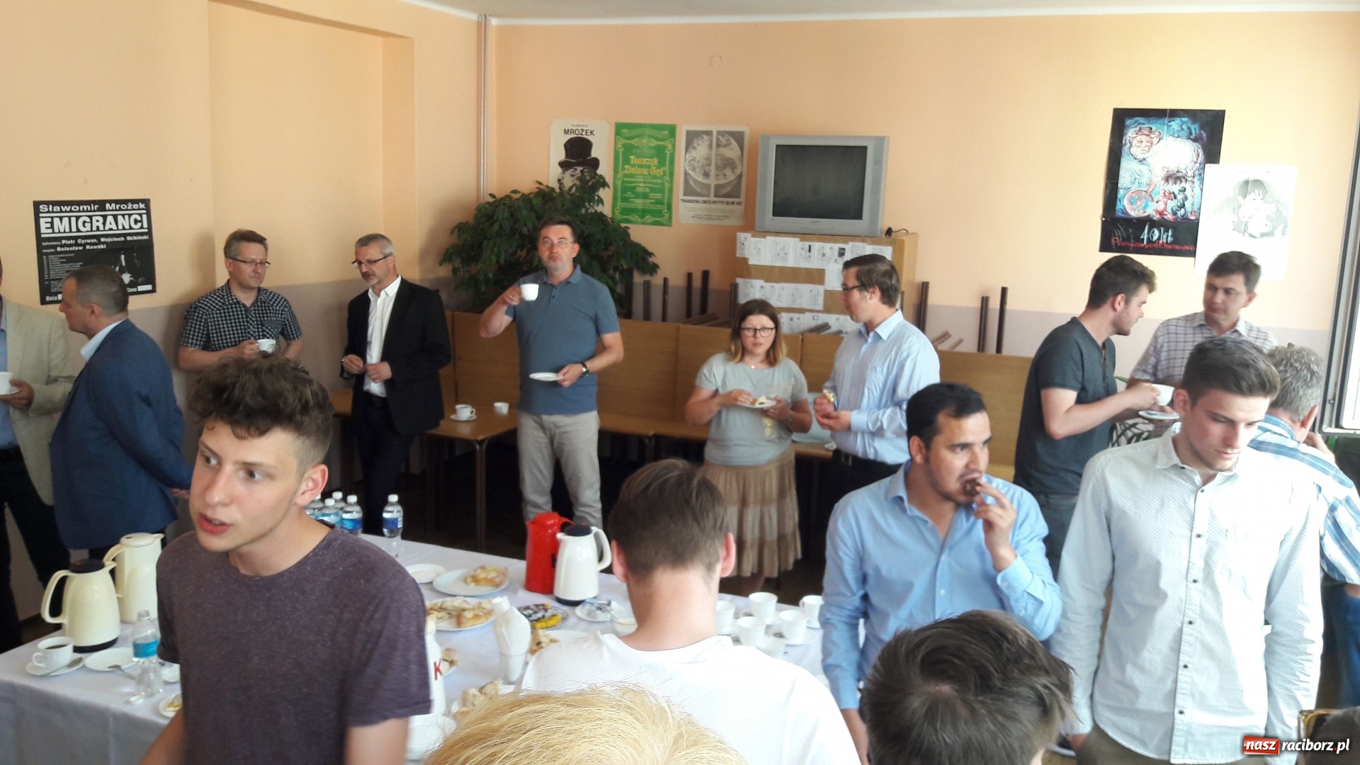 Zdjęcie w galerii na portalu naszraciborz.pl: Młodzi Niemcy na praktykach zawodowych w Raciborzu  wiadomości z regionu