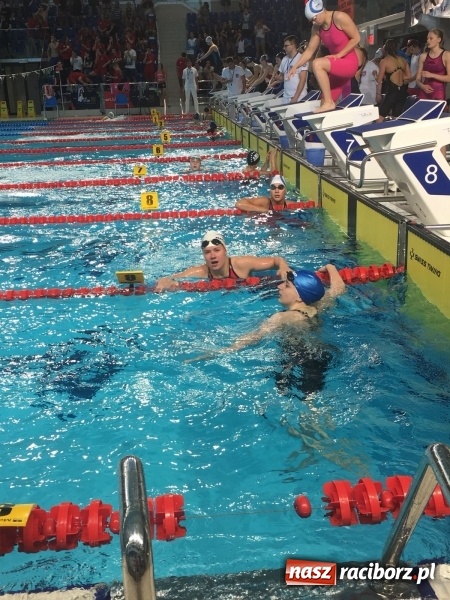 Zdjęcie w galerii na portalu naszraciborz.pl: Pływanie. Dobry start pływaków Lidze SMS-ów  wiadomości z regionu