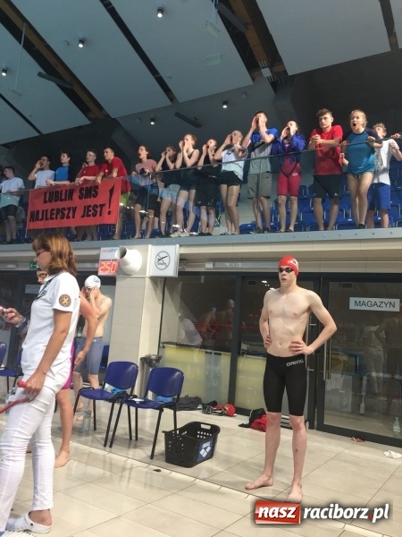 Zdjęcie w galerii na portalu naszraciborz.pl: Pływanie. Dobry start pływaków Lidze SMS-ów  wiadomości z regionu
