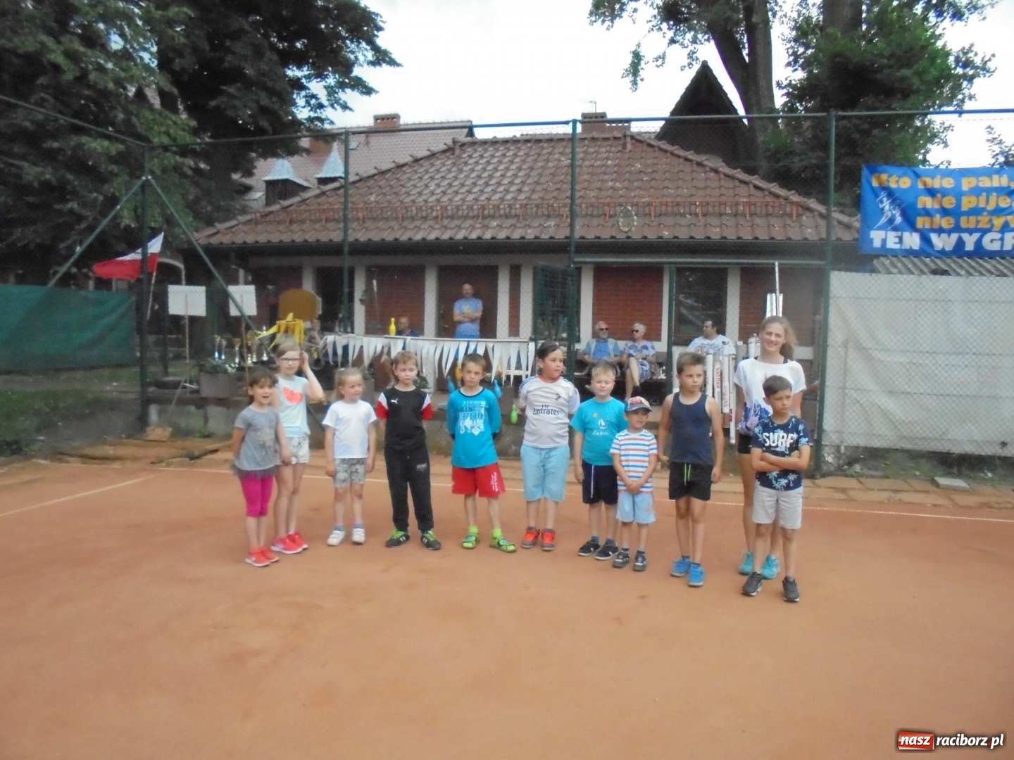 Zdjęcie w galerii na portalu naszraciborz.pl: Sportowy Dzień Dziecka na kortach Rafako wiadomości z regionu