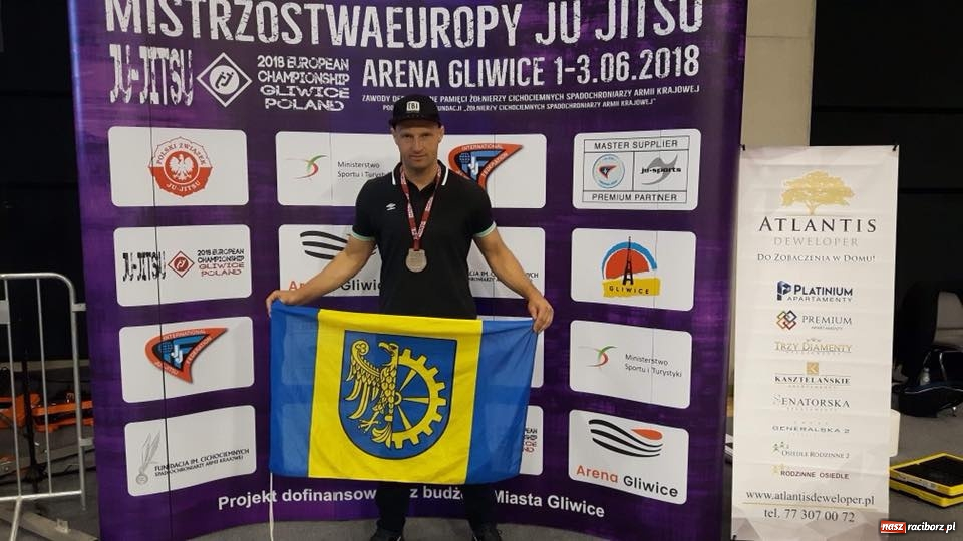 Zdjęcie w galerii na portalu naszraciborz.pl: Maciej Kriwieniok z brązowym medalem Mistrzostw Europy wiadomości z regionu