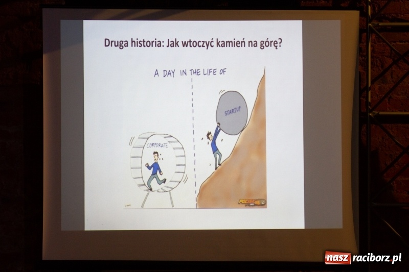 Zdjęcie w galerii na portalu naszraciborz.pl: Ścieżki do własnego biznesu. Doradczyni prezydenta Biedronia o startupach w Raciborzu  wiadomości z regionu