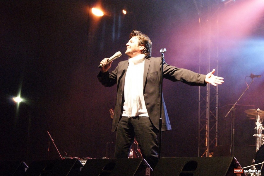 Zdjęcie w galerii na portalu naszraciborz.pl: Thomas Anders rozgrzał publiczność wiadomości z regionu