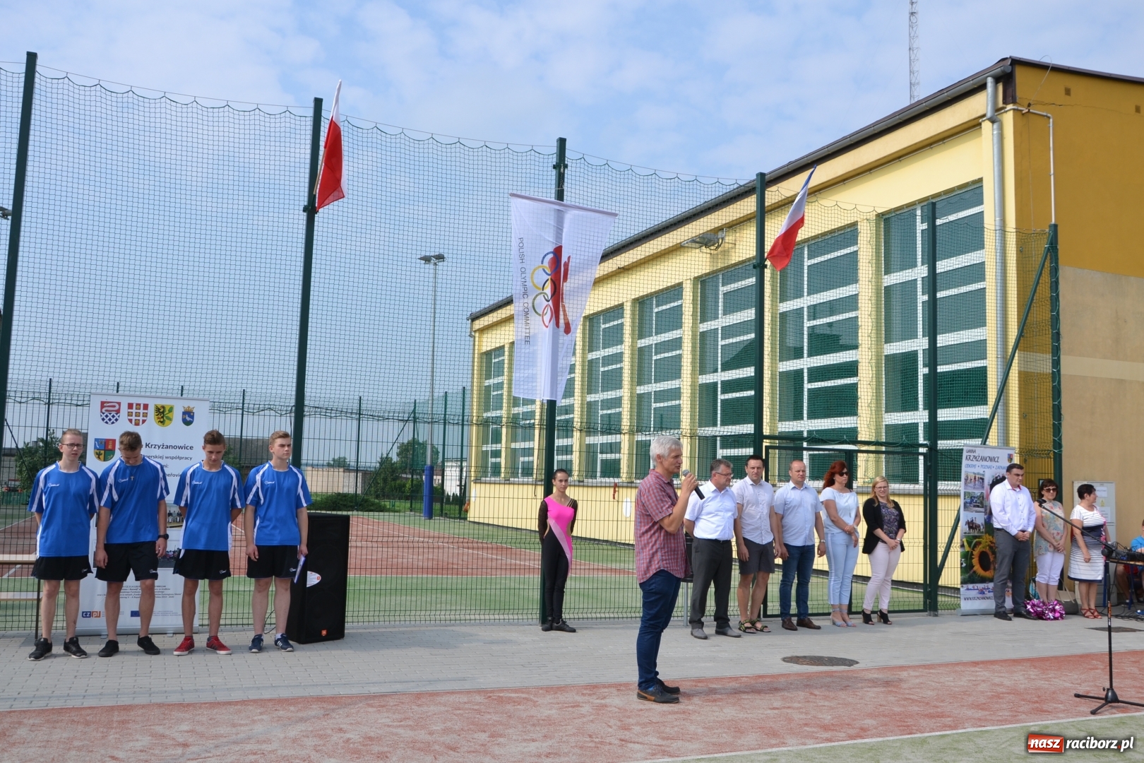 Zdjęcie w galerii na portalu naszraciborz.pl: Międzynarodowa Olimpiada Sportowa w Bieńkowicach wiadomości z regionu