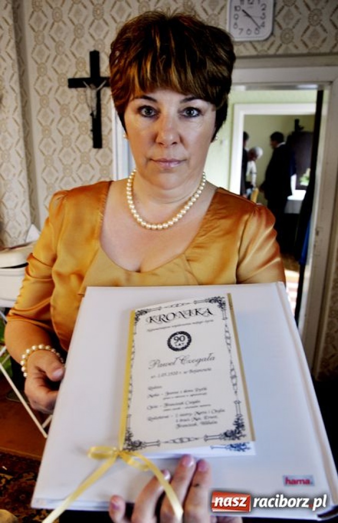 Zdjęcie w galerii na portalu naszraciborz.pl: Pawła Czogały recepta na 90 lat życia wiadomości z regionu