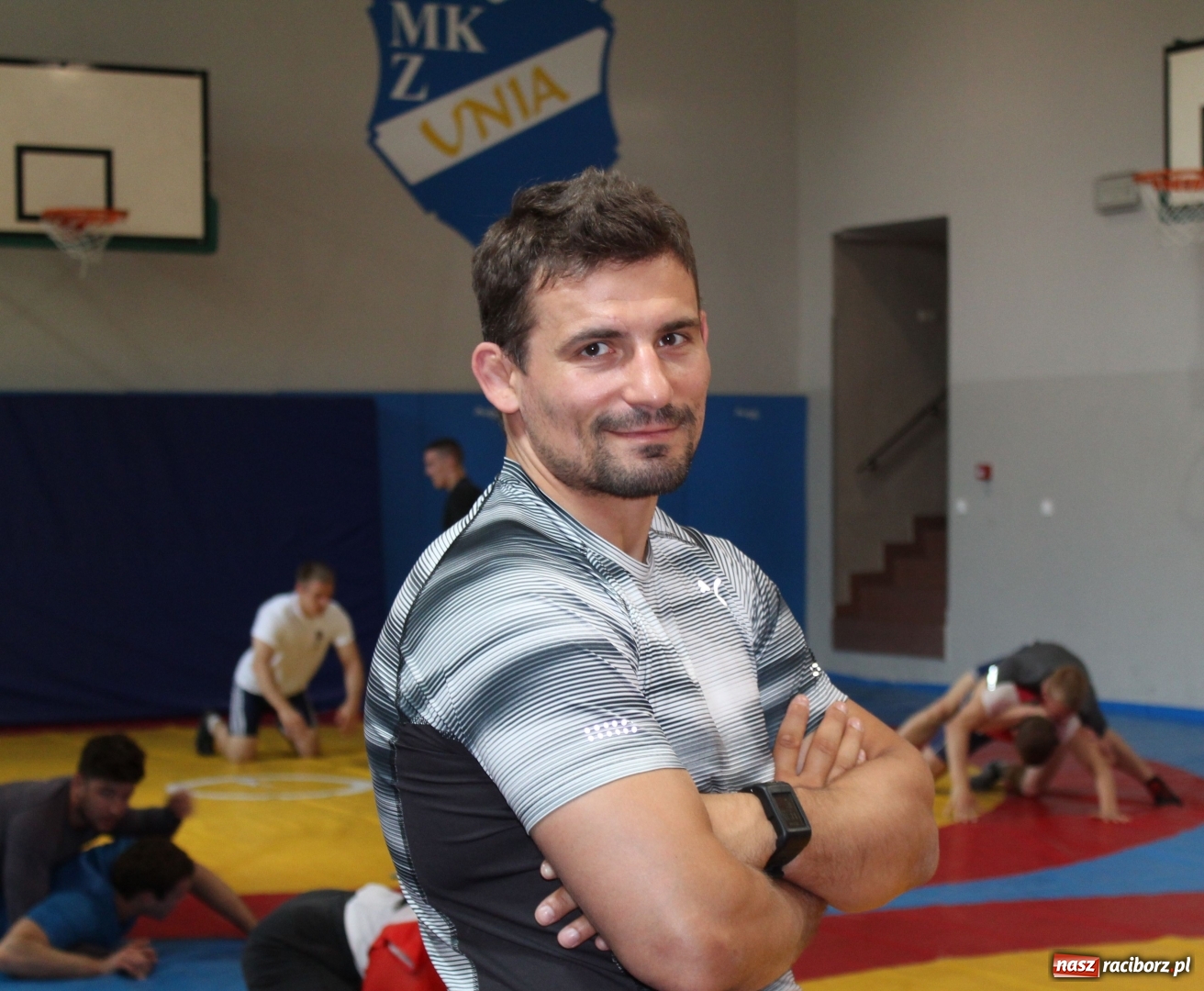 Zdjęcie w galerii na portalu naszraciborz.pl: Zgrupowanie polskich, niemieckich i białoruskich zapaśników w Raciborzu wiadomości z regionu