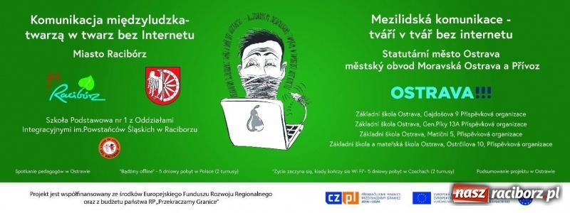 Zdjęcie w galerii na portalu naszraciborz.pl: Twarzą w twarz bez Internetu. Polsko-czeski projekt szkoły na Ostrogu  wiadomości z regionu