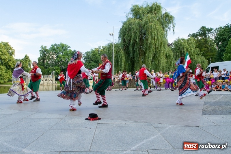 Zdjęcie w galerii na portalu naszraciborz.pl: Magiczna i kolorowa I Raciborska Noc Świętojańska z folklorem wiadomości z regionu