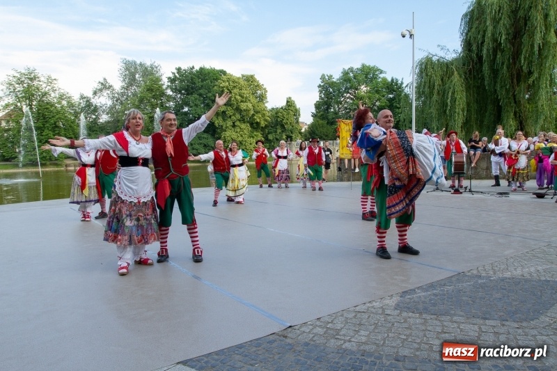 Zdjęcie w galerii na portalu naszraciborz.pl: Magiczna i kolorowa I Raciborska Noc Świętojańska z folklorem wiadomości z regionu