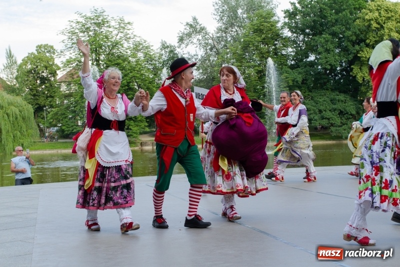 Zdjęcie w galerii na portalu naszraciborz.pl: Magiczna i kolorowa I Raciborska Noc Świętojańska z folklorem wiadomości z regionu