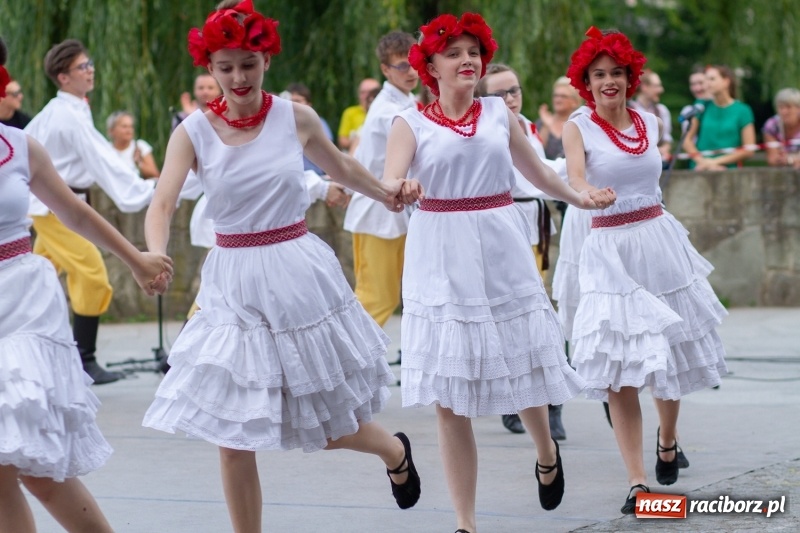 Zdjęcie w galerii na portalu naszraciborz.pl: Magiczna i kolorowa I Raciborska Noc Świętojańska z folklorem wiadomości z regionu