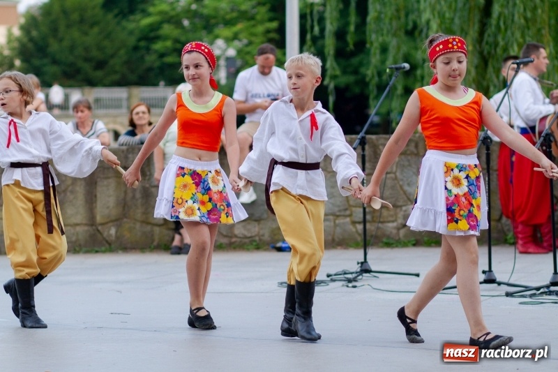 Zdjęcie w galerii na portalu naszraciborz.pl: Magiczna i kolorowa I Raciborska Noc Świętojańska z folklorem wiadomości z regionu