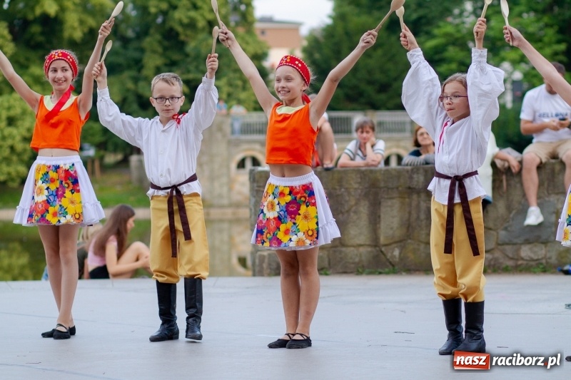 Zdjęcie w galerii na portalu naszraciborz.pl: Magiczna i kolorowa I Raciborska Noc Świętojańska z folklorem wiadomości z regionu
