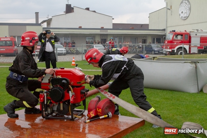 Zdjęcie w galerii na portalu naszraciborz.pl: Miejskie zawodowy sportowo-pożarnicze. Dwa złota dla Sudoła i puchar prezydenta wiadomości z regionu