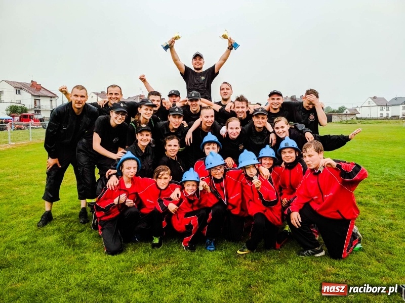 Zdjęcie w galerii na portalu naszraciborz.pl: Miejskie zawodowy sportowo-pożarnicze. Dwa złota dla Sudoła i puchar prezydenta wiadomości z regionu