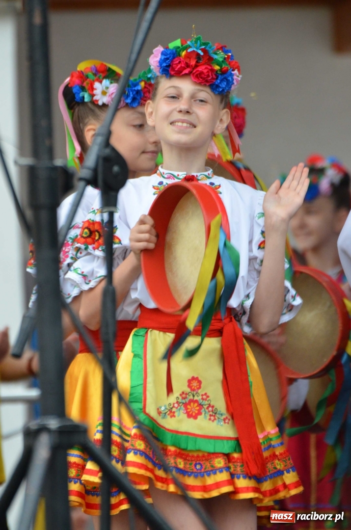 Zdjęcie w galerii na portalu naszraciborz.pl: Roztańczony i kolorowy raciborski zamek  wiadomości z regionu
