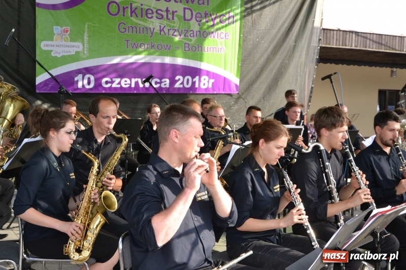 Zdjęcie w galerii na portalu naszraciborz.pl: VI Festiwal Orkiestr Dętych w Tworkowie wiadomości z regionu