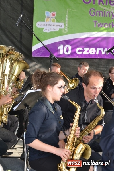 Zdjęcie w galerii na portalu naszraciborz.pl: VI Festiwal Orkiestr Dętych w Tworkowie wiadomości z regionu