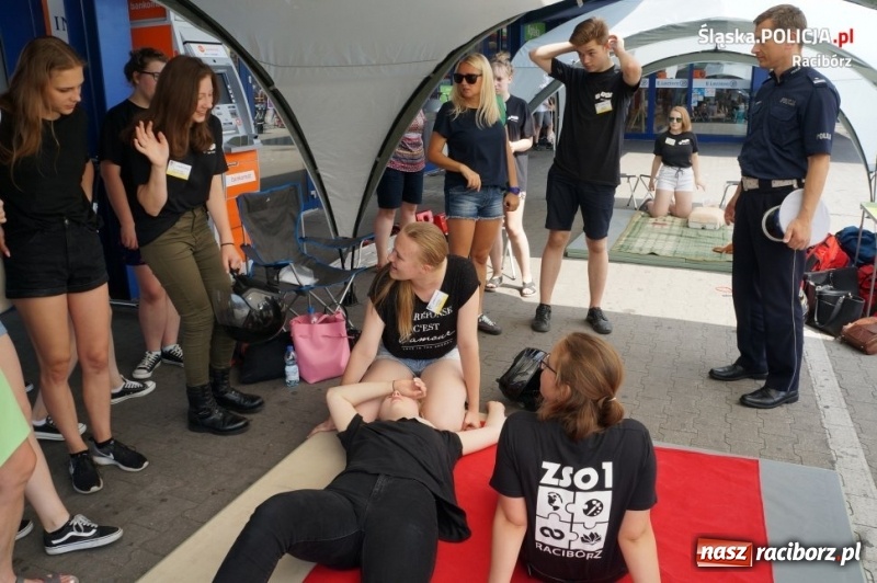 Zdjęcie w galerii na portalu naszraciborz.pl: Festyn edukacyjny Bezpieczny Jednoślad Racibórz 2018 za nami wiadomości z regionu