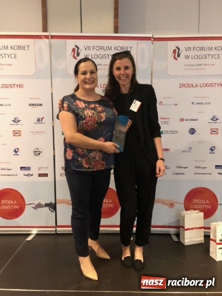 Zdjęcie w galerii na portalu naszraciborz.pl: Nagroda Kobieta w Logistyce 2017 dla Doroty Borowskiej z Rafako wiadomości z regionu