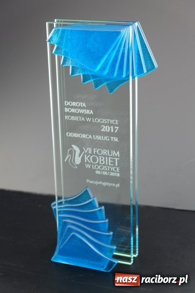 Zdjęcie w galerii na portalu naszraciborz.pl: Nagroda Kobieta w Logistyce 2017 dla Doroty Borowskiej z Rafako wiadomości z regionu