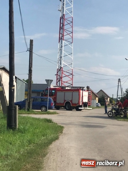 Zdjęcie w galerii na portalu naszraciborz.pl: Strażacy gasili pożar garażu w Tworkowie  wiadomości z regionu