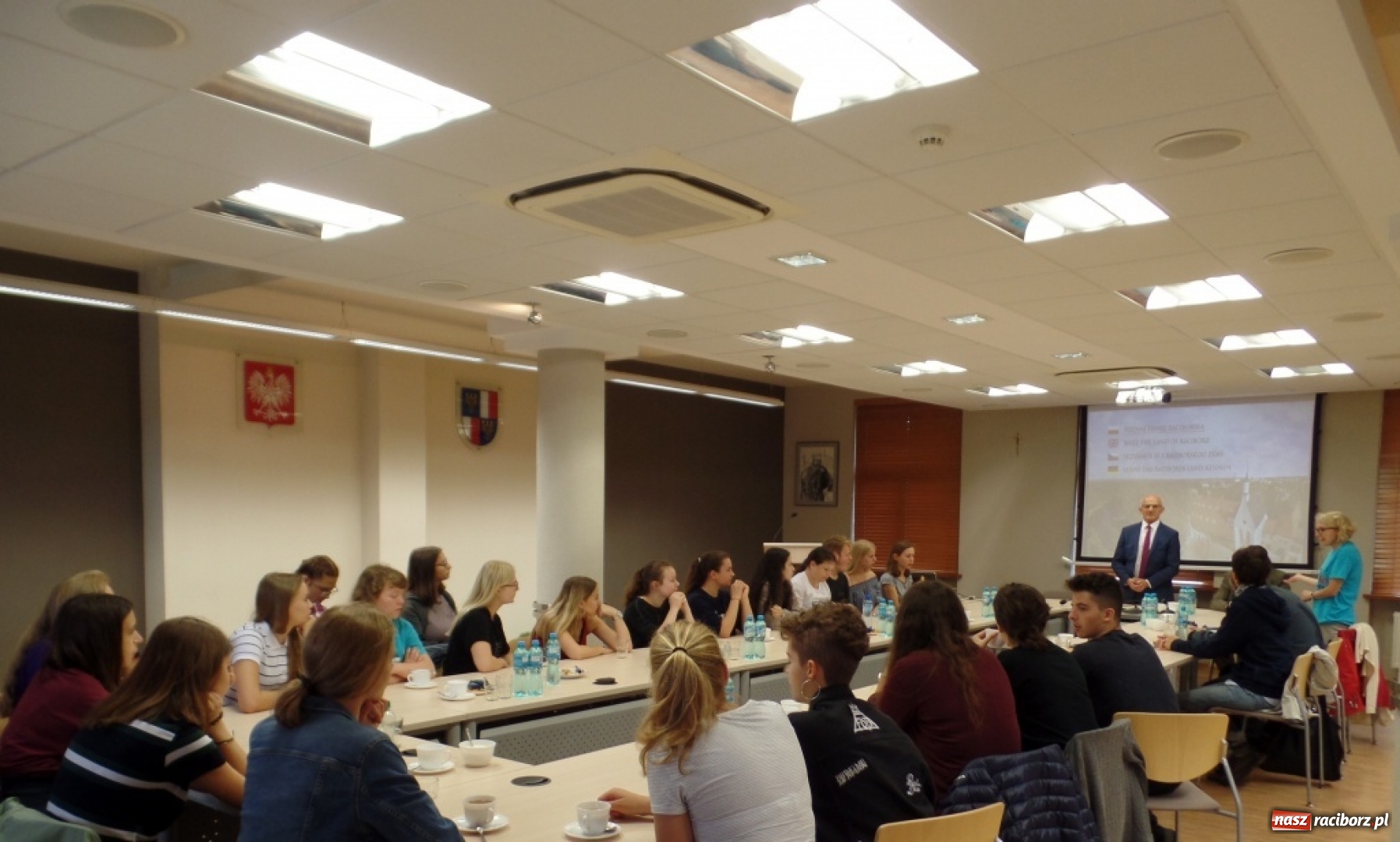 Zdjęcie w galerii na portalu naszraciborz.pl: Jubileuszowa XX wymiana polsko-niemiecka wiadomości z regionu