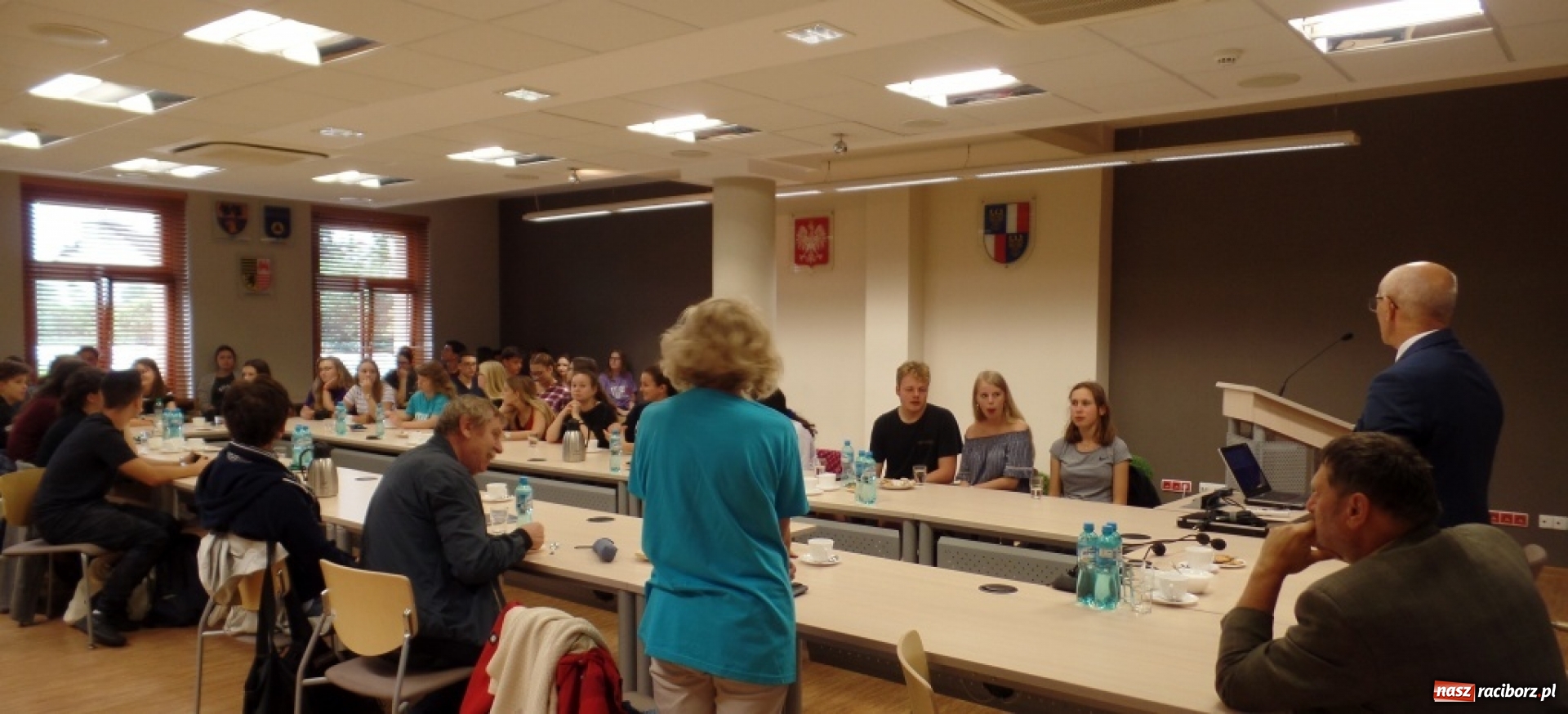 Zdjęcie w galerii na portalu naszraciborz.pl: Jubileuszowa XX wymiana polsko-niemiecka wiadomości z regionu