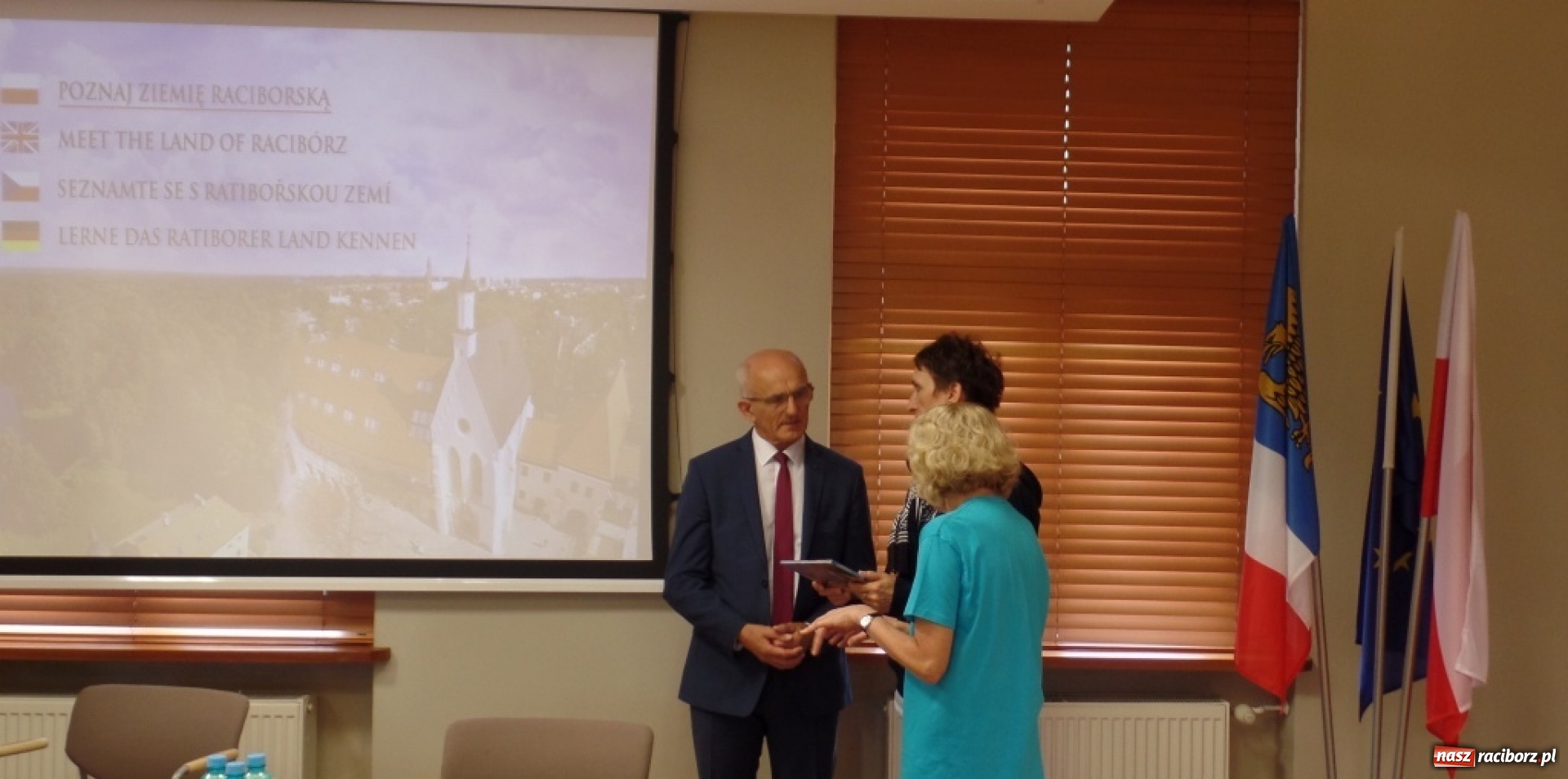 Zdjęcie w galerii na portalu naszraciborz.pl: Jubileuszowa XX wymiana polsko-niemiecka wiadomości z regionu