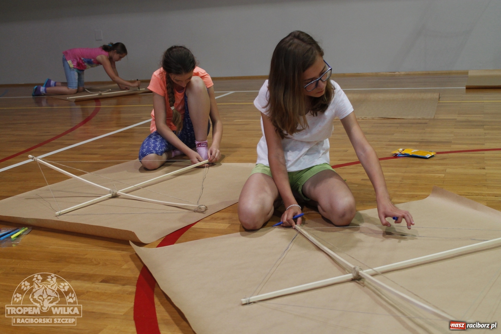 Zdjęcie w galerii na portalu naszraciborz.pl: Biwak na podsumowanie roku szkolnego w ZSP nr 2 wiadomości z regionu