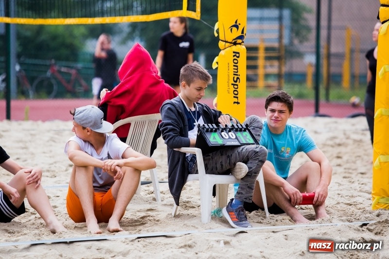 Zdjęcie w galerii na portalu naszraciborz.pl: Turniej Piłki Plażowej o Puchar  Dyrektora Szkoły Podstawowej nr 18 wiadomości z regionu