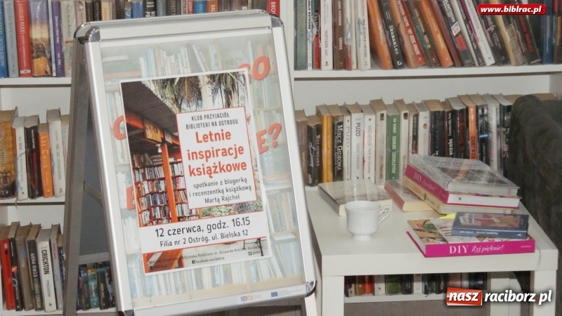 Zdjęcie w galerii na portalu naszraciborz.pl: Letnie inspiracje książkowe na Ostrogu wiadomości z regionu