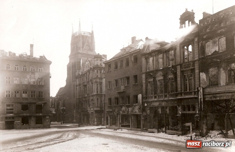 Zdjęcie w galerii na portalu naszraciborz.pl: Rosjanie w Raciborzu. Miasto było systematycznie obracane w perzynę wiadomości z regionu