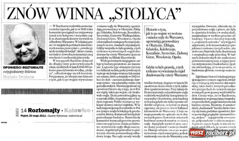 Zdjęcie w galerii na portalu naszraciborz.pl: Rosjanie w Raciborzu. Miasto było systematycznie obracane w perzynę wiadomości z regionu