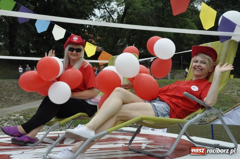 Zdjęcie w galerii na portalu naszraciborz.pl: Marszałek Józef Piłsudski i jego zaginiony legion na biało-czerwonym Pływadle 2018  wiadomości z regionu